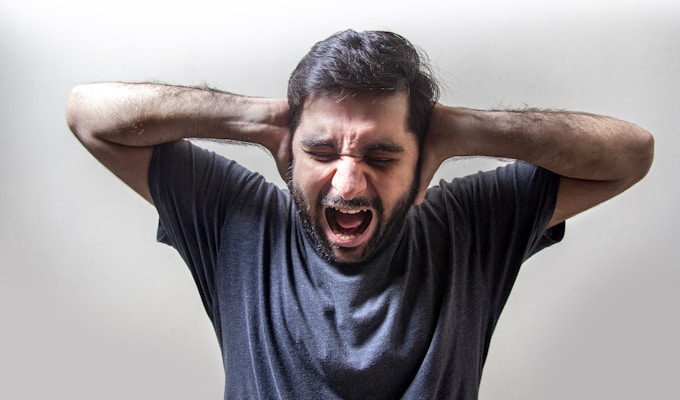 Person managing anger